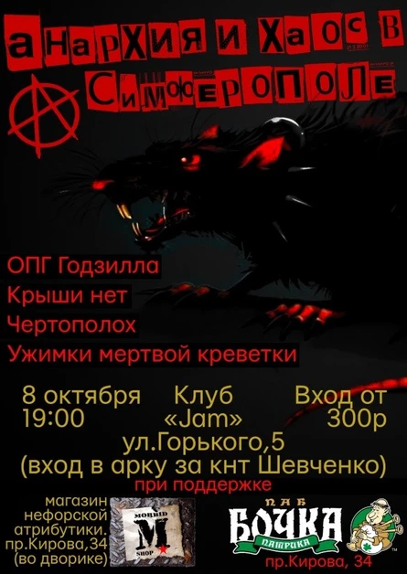 Анархия и хаос в Симферополе