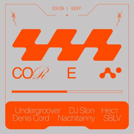 Core showcase w/ IGGY