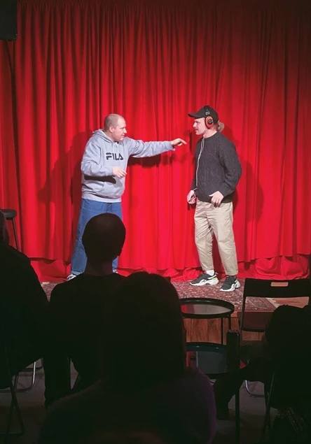 4 ДЕКАБРЯ | BLACK STAND UP | СЪЁМКА