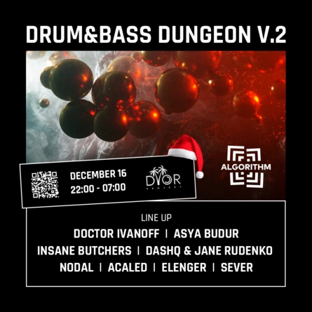 ALGORITHM: DRUM&BASS DUNGEON V.2