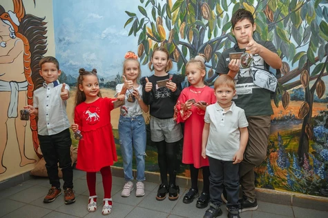 “Новогодние узоры” в музее шоколада