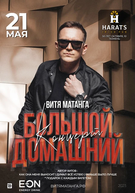 Большой домашний концерт Вити Матанга
