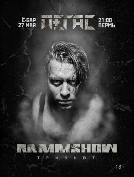 TRIBUTE RAMMSTEIN |ПЕРМЬ Ё-БАР | 27 МАЯ