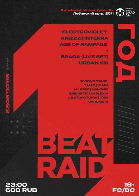 Beat Raid 1 Year