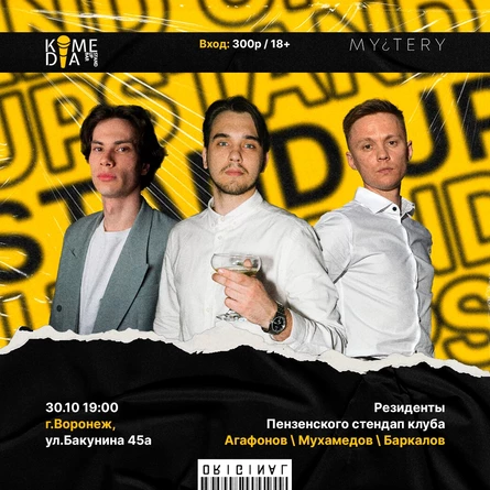 Standup концерт в Воронеже