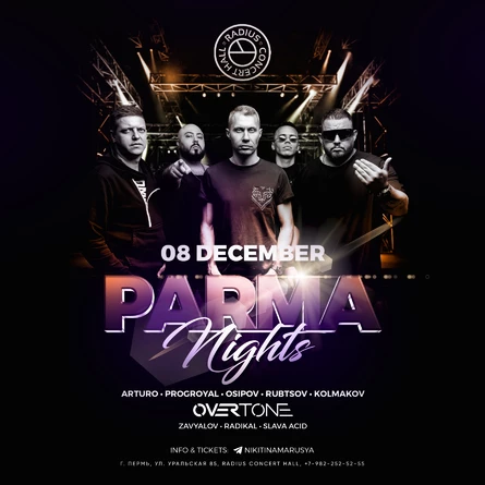 08.12.2023 • Parma Nights @ Overtone