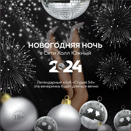 НОВОГОДНЯЯ НОЧЬ | 31 ДЕКАБРЯ | СИТИ ХОЛЛ ЮЖНЫЙ
