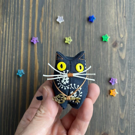 Мастер-класс «Мягкая игрушка кот - Секреты космоса»