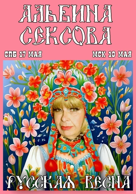 10 МАЯ - АЛЬБИНА СЕКСОВА - ВЕСНА В МОСКВЕ