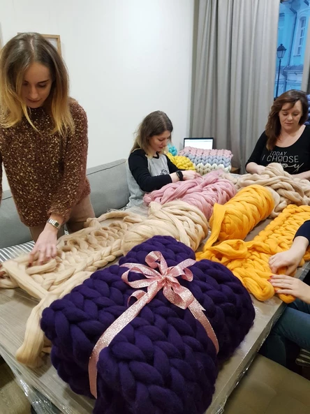 Вяжем корзинки и лежанки для котов