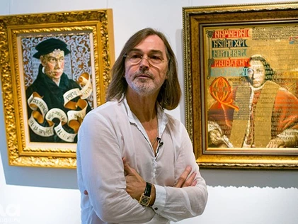 Открытие выставки картин Никаса Сафронова «Портреты великих из мира кино»