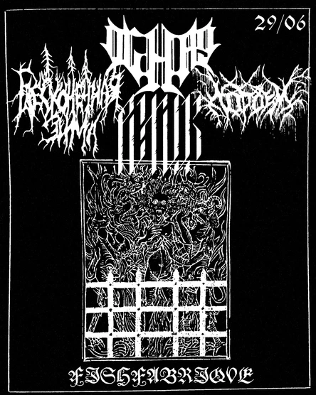 Blackened White Night