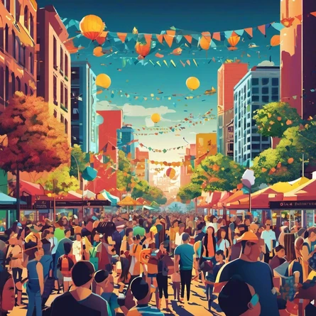 Городской фестиваль "По-другому". Лето.