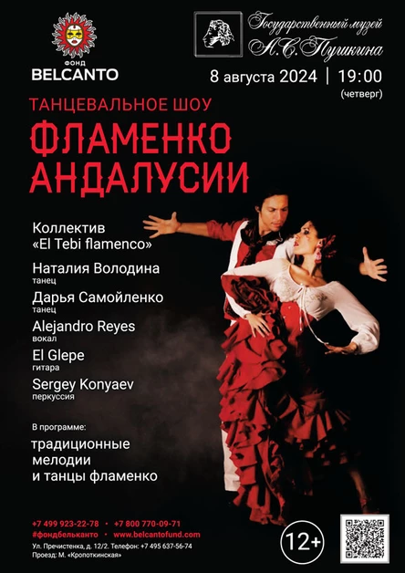 «Танцевальное шоу. Фламенко Андалусии»