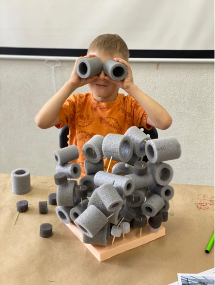 Архитектурный мастер-класс для малышей с Екатериной Глушковой в рамках фестиваля "Соседи снизу"