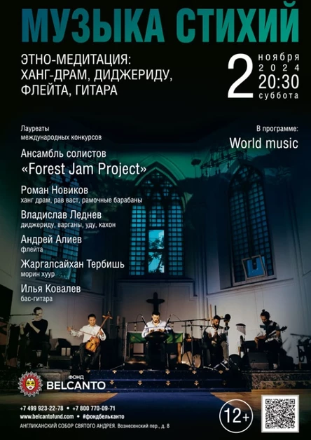 «Этно-медитация: Ханг-драм, диджериду, флейта, гитара»