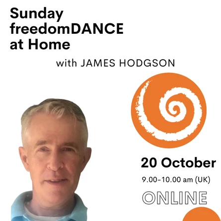 Воскресный freedomDANCE с Джеймсом Ходгсоном 20 октября 11.00 (Мск) ENG без перевода!
