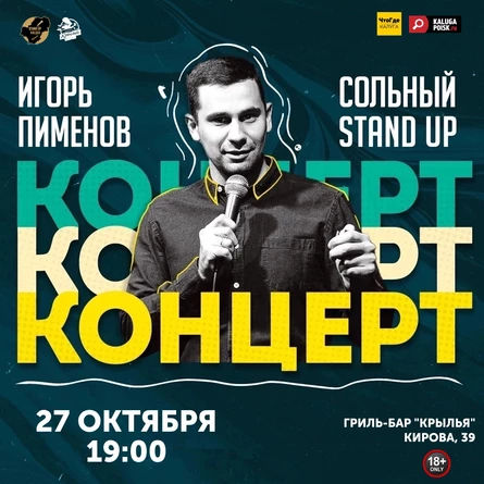 Концерт Игоря Пименова