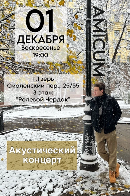 Акустический концерт amicum