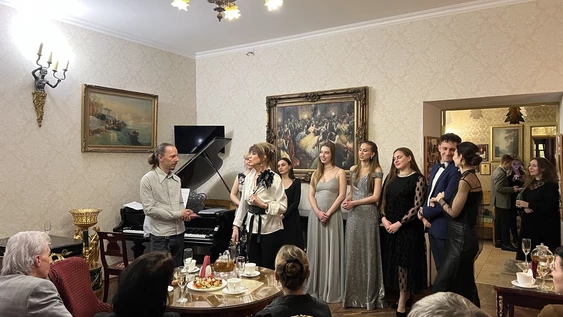 "Вечер петербургской богемы" с Любовью Казарновской