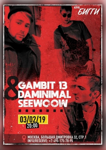 Gambit 13 & Daminimal & Seewoow|
