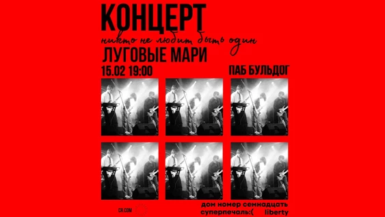 Концерт - "Никто не любит быть один"! - группа "Луговые Мари".