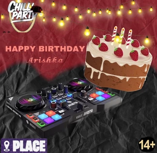 |CHILL PARTY| |HAPPY BIRTHDAY ARISHKA|
