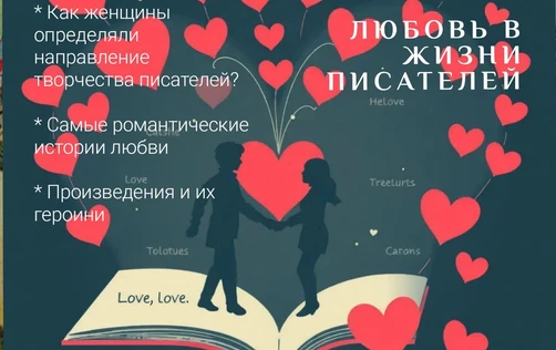 Лекция филолога «Любовь в жизни писателей»