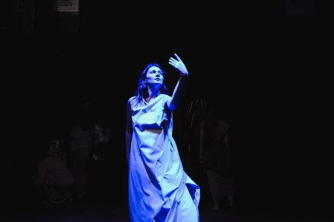 ОТКРЫТОЕ ЗАНЯТИЕ ПО СЦЕНИЧЕСКОМУ ДВИЖЕНИЮ курс актёрского мастерства | дневная группа