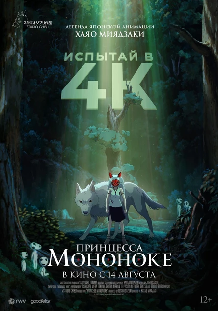 Принцесса Мононоке, SUB