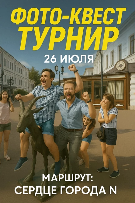 Фотоквест-турнир: Маршрут: "Сердце города N"
