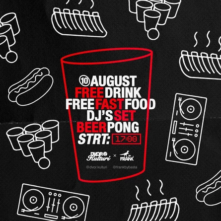 10 AUGUST | BRUNCH x FRANK