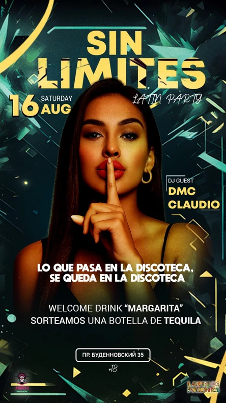 SIN LIMITES Latin Party