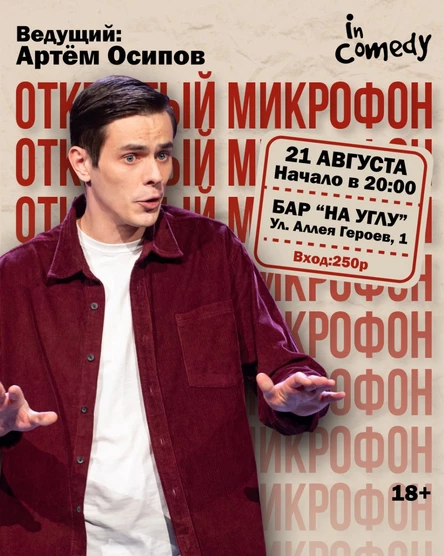 “Открытый микрофон” в баре "Угол" (BeerGeek)