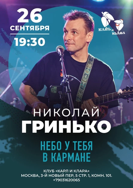 Николай Гринько "Небо у тебя в кармане"