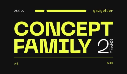 Concept Family Birthday 2 years