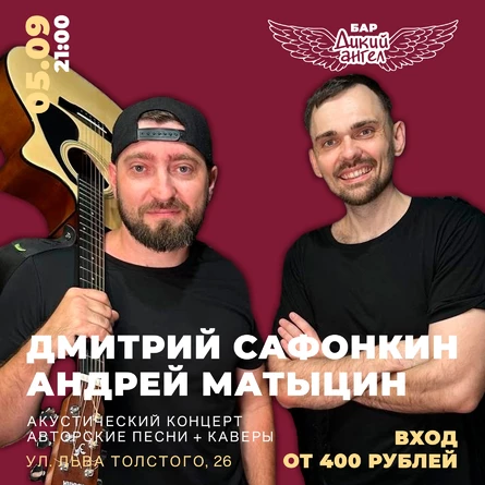 Дмитрий Сафонкин и Андрей Матыцин / Акустика