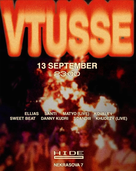 VTUSSE x HIDE