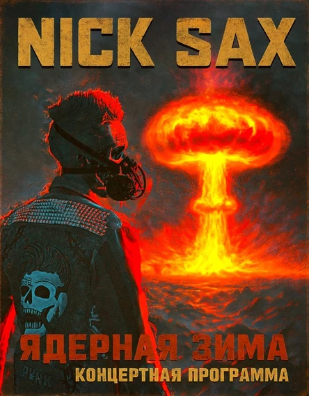 NICK SAX в Москве! 11 января 2026