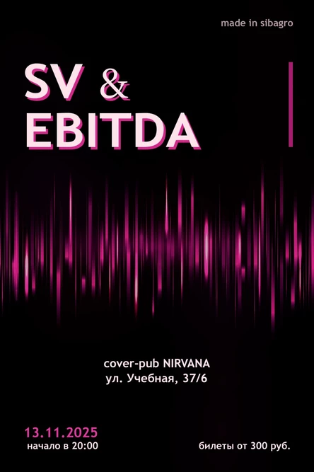 SV & EBITDA | NIRVANA • COVER PUB