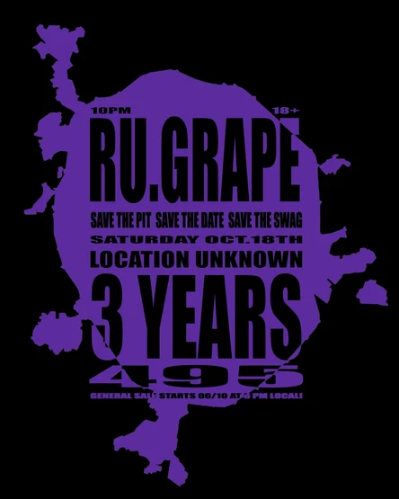 RU.GRAPE | 3 YEARS | 18.10.25