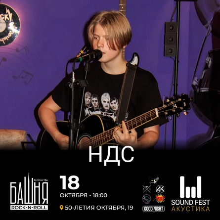 Выступление группы НДС на Sound Fest Акустика