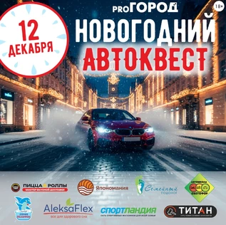 Автоквест Новогодний «ПроГород по Городу»