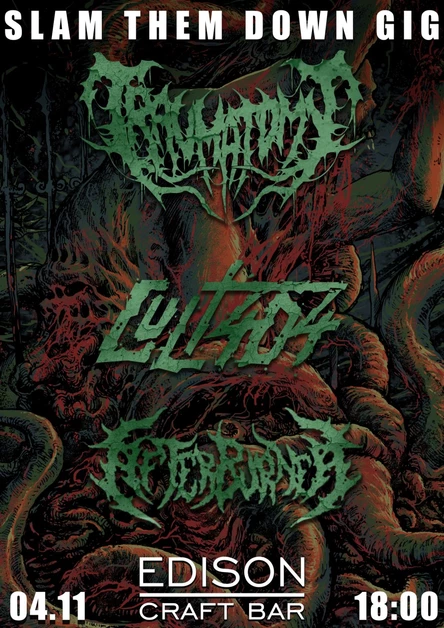 SLAM THEM DOWN GIG | 04.11.2025 | ИРКУТСК
