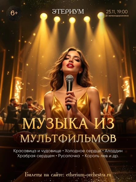 Музыка из мультфильмов при свечах - Оркестр Этериум