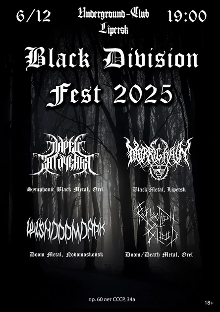 Black Division Fest | Липецк | 06.12.2025