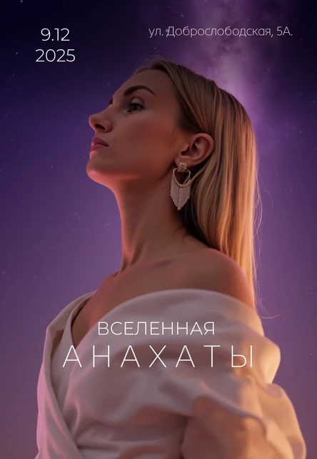 ЭНЕРГОКОНЦЕРТ «ВСЕЛЕННАЯ АНАХАТЫ»