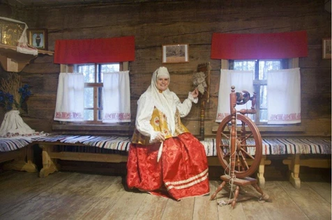 Этнографический музей игровое занятие «Нитка тянется, клубок катится...»  5-7 лет