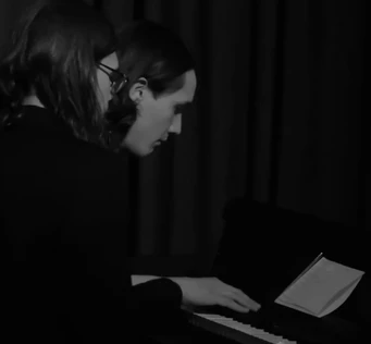 Джаз, блюз и импровизация / фортепиано в четыре руки. Роман Басыров и Сергей Лосев