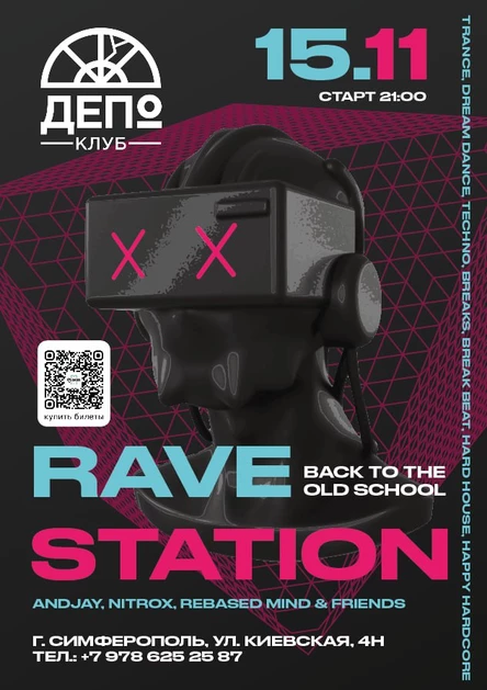 RAVE STATION - Back To The Old School